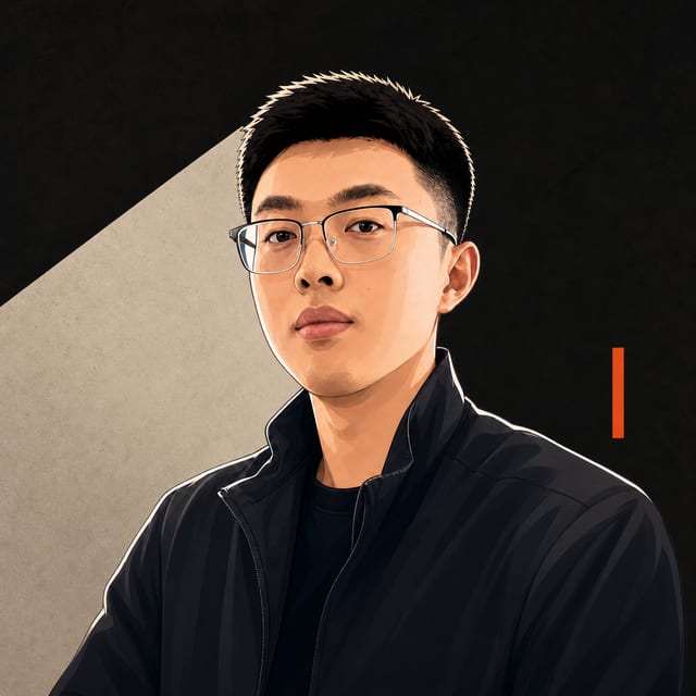 姜同学人物插画